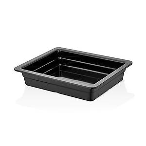 Melamin Gn K�vet Siyah Kasap Reyon Tepsi 777s