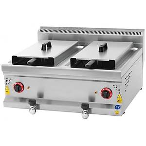 Elektrikli Frit�z �iftli - Karacasan 700 Serisi Frit�z - 12 + 12 Litre / SFE-870