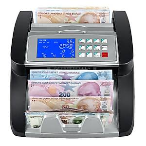 Kar���k Para Sayma Makinesi ve Sahte Para Yakalama - TL - T�rk�e Uyar� Sistemi