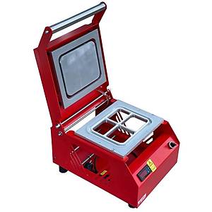 Mega Mutfak Manuel Kase Kapatma 4 G�zl� Tabak Kapatma Makinesi - K�rm�z�