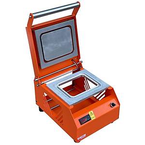 Mega Mutfak Manuel Kase Kapatma 1 G�zl� Tabak Kapatma Makinesi- Turuncu