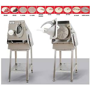 S�per Mikser Ayakl� Sebze So�an Do�rama Makinesi 6 B��akl�