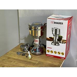 Brader 200 Gr ���tme Makinesi Bitki Baharat ���t�c�