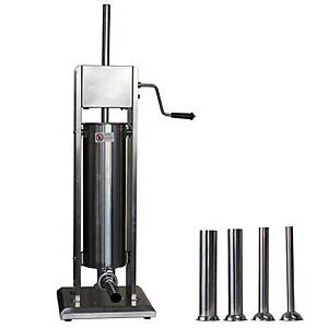 Mega 7 Litre Sucuk Sosis Dolum Makinas� Manuel Mekanik Kollu