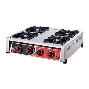 Silver Set �st� Mini Ocak D�rt G�zl� Do�algazl�