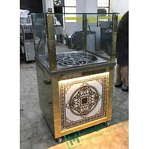 Seyyar K�nefe Tezgah� - 6 g�zl� 4 yan��l� k�nefe oca��