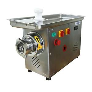 Mateka ESG 32T Et K�yma Makinesi No.32 Inox Kafa So�utuculu Paslanmaz G�vde Trifaze 380V
