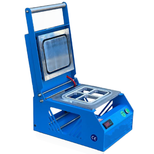 Mega Mutfak Manuel Kase Kapatma 4 G�zl� Tabak Kapatma Makinesi - Mavi