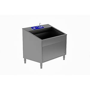 Doktor El Y�kama �nitesi - Paslanmaz �elik Doktor El Y�kama �nitesi (Tek Musluklu)