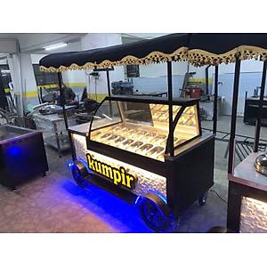 Seyyar Kumpir Arabas� - Dolapl� Kumpir Tezgah�