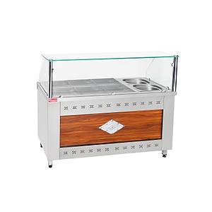 Himaksan, Benmari & Yemeklik, Sulu Sistem, Elektrikli 145x87x85/135, 6 Tepsi, 2 �orbal�kl�