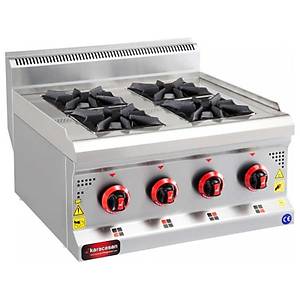 Set �st� Gazl� Ocak - Karacasan 600 Serisi 4 Kafal� / SOG-660