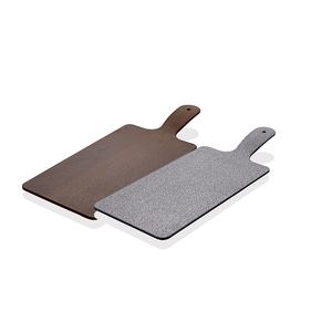 Mat Desenli Kulplu Pano, Pastane Sunum Panosu, 17,5X32,5 cm