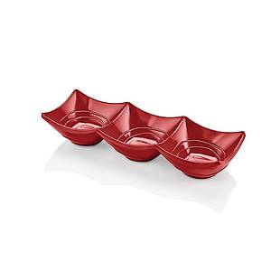 Melamin Sosluk, 3'l�, K�rm�z�