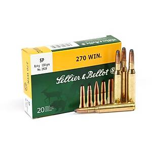 270 Win. Sellier&Bellot - 130 Grain/Soft Point