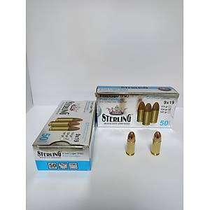 9 x 19 mm Luger Sterling-Tura� TFMJ Tabanca Fi�e�i