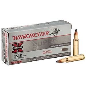 222 Rem. Winchester - 50 Grain/Soft Point