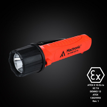 Mactronic M-Fire 02 HL Atex El Feneri - 290 L�men