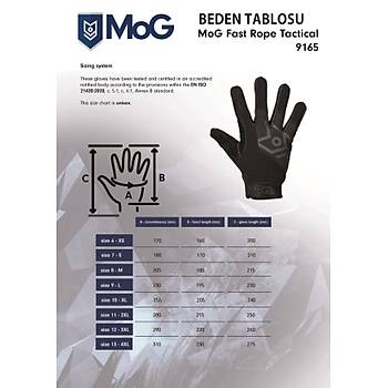 MoG Fast Rope Tactical Eldiven