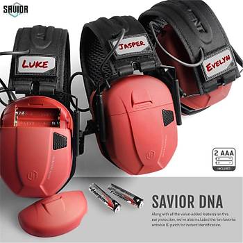 Savior Apollo Elektronik At�� Kulakl��� (K�rm�z�)