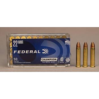 22 WMR (Winchester Magnum Rimfire) Federal - FMJ 40 gr.