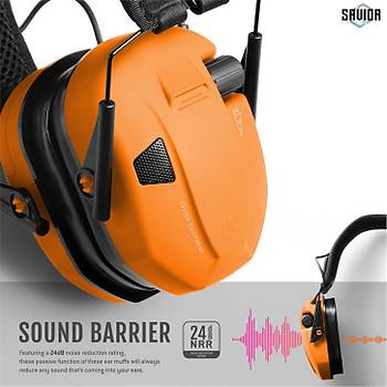 Savior Apollo Elektronik At�� Kulakl��� (Turuncu)