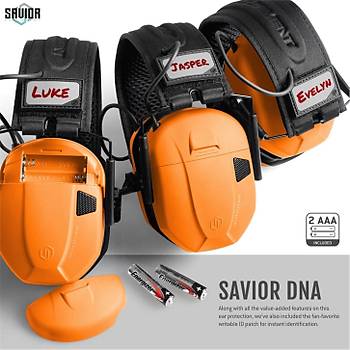 Savior Apollo Elektronik At�� Kulakl��� (Turuncu)