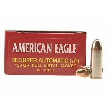 38 Super Auto American Eagle - 130 Grain/FMJ