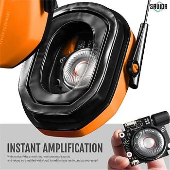 Savior Apollo Elektronik At�� Kulakl��� (Turuncu)