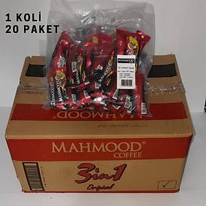Mahmood Coffee 3�1 Arada 10 gr 40 l� 20 Paket Otob�s ikraml�k Haz�r Kahve 800 Adet 1 Koli