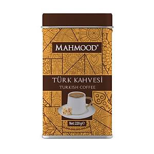 Mahmood Coffee T�rk Kahvesi Teneke Kutu 220 gr T�rk Kahvesi
