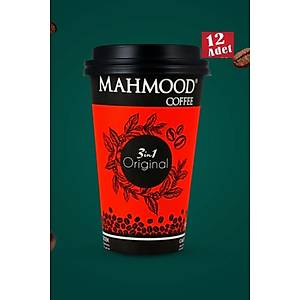 Mahmood 3�1 Arada 12 Adet Karton Bardakl� Haz�r Kahve 12x18 gr