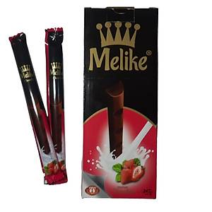 Melike Dolgulu �ilek Aromal� �ikolata 24 Adet 28 Gr