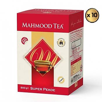 Mahmood Tea Super Pekoe 800 Gr ay x 10 Paket ( 1 koli )