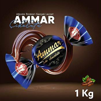 Bitter Kaplamal Bitter  Dolgulu Trk Kahveli  Bayramlk kramlk Ammar ikolata 900 Gr