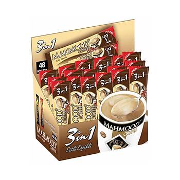 Mahmood Coffee 3' 1 Arada Stl Kpkl Hazr Kahve 48'li 18 Gr