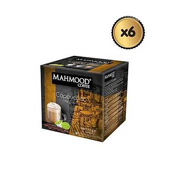 Mahmood Coffee Cappuccino Kapsl Kahve 24 Gr x 8 Adet X 6 midyatziv