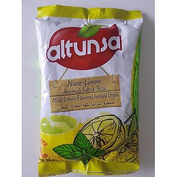 Altunsa Nane Limon Aromal ecek Tozu 300gr Scak iecek