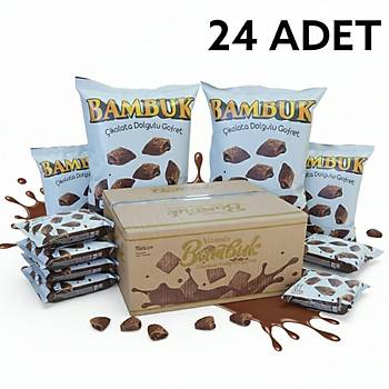 �ikolata Dolgulu Gofret BAMBUK 24 Adet 45 Gr