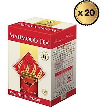 Mahmood Tea Super Pekoe Seylan ay 400 Gr 20 Paket 1 Koli 