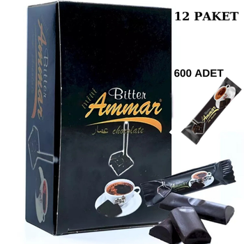 Bitter ikolata 7 Gr 600 Adet 1 Koli 