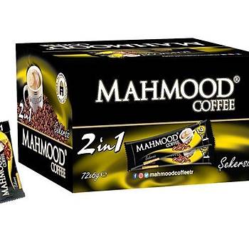 Mahmood Coffee 2si1 Arada ikramlk 6 gr 72 Adet Hazr Kahve