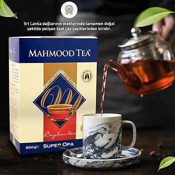 Mahmood Tea Super Opa Seylan ay 800 Gr 10 Paket ( 1 koli )