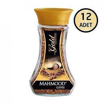 Mahmood Coffee Gold Cam Kavanoz 100 gr 1 Koli 12 Adet 