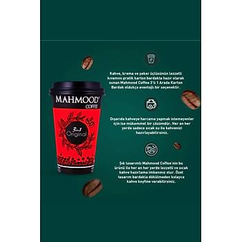 Mahmood 3�1 Arada 12 Adet Karton Bardakl� Haz�r Kahve 12x18 gr