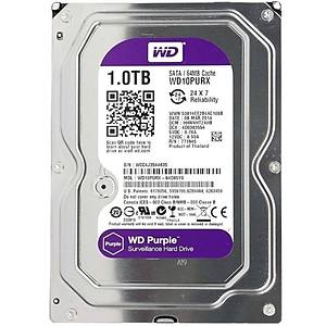 1TB 3.5 5400RPM 64MB PURPLE WD10PURX 7/24 G�VENL�K D�SK� HDD