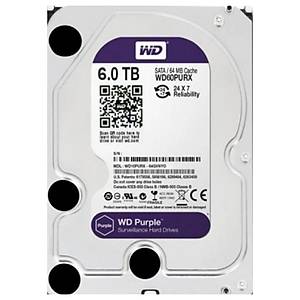 6 TB 3.5 5400RPM 64MB PURPLE WD10PURX 7/24 G�VENL�K D�SK� HDD