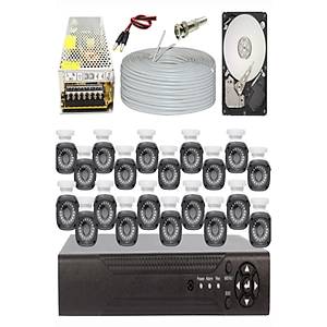 BYCAM Eco 5.0 Megapixel Lensli ( 20 ) Kameral� Full Paket G�venlik Sistemi