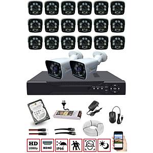 Bycam Ahd 20 Kameral� 1080p G�venlik Seti