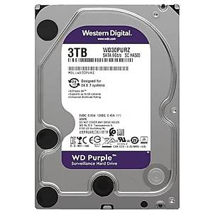 3 TB 3.5 5400RPM 64MB PURPLE WD10PURX 7/24 G�VENL�K D�SK� HDD